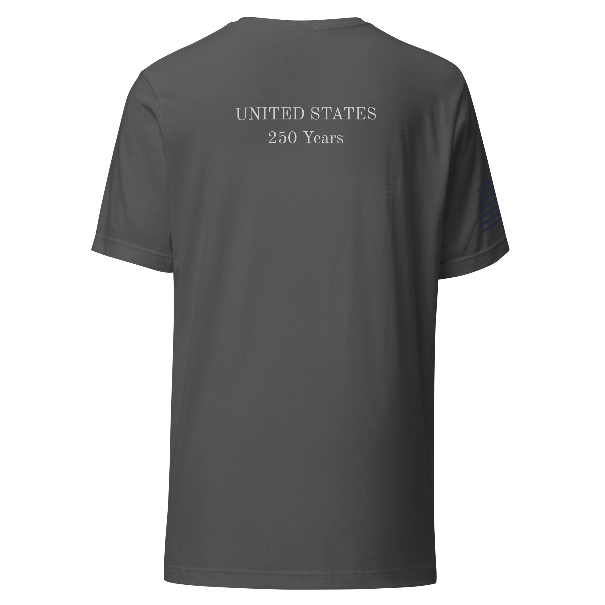 EN-250-002 rear — UNITED STATES 250 Years, upper back