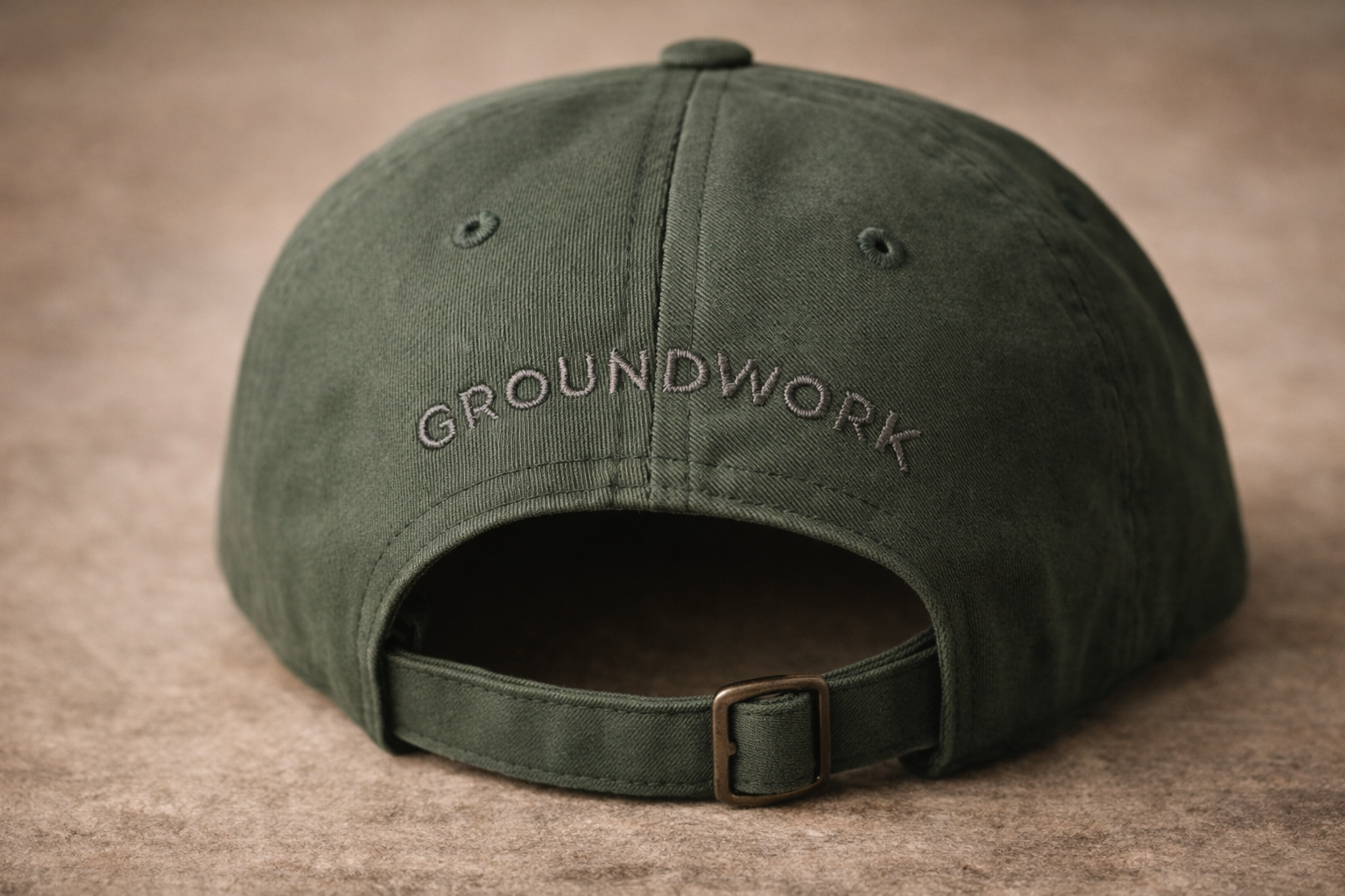 Groundwork Cap — back